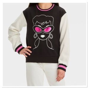 Barbie Girls Long Sleeve Sweatshirt Hybrid Apparel